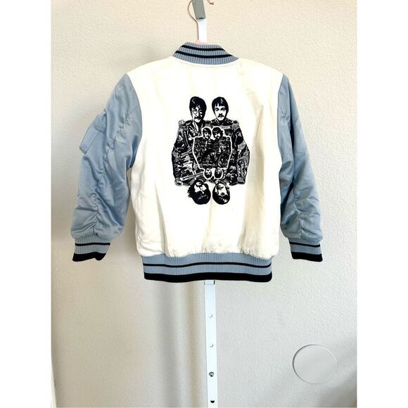 NWT Stella McCartney “Get Back” bomber kids jacket Size 5 - Picture 8 of 9